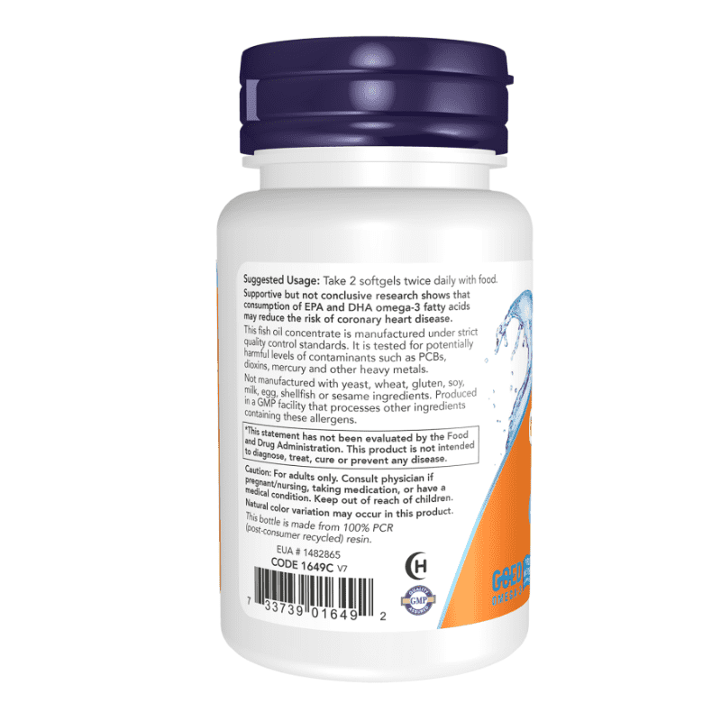 Now Foods Omega-3 Fish Oil - Bodybuilding BD