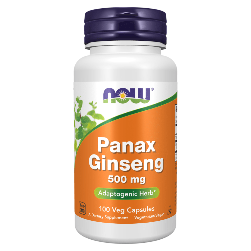 NOW Foods Panax Ginseng 100 Veg Capsules - Bodybuilding BD