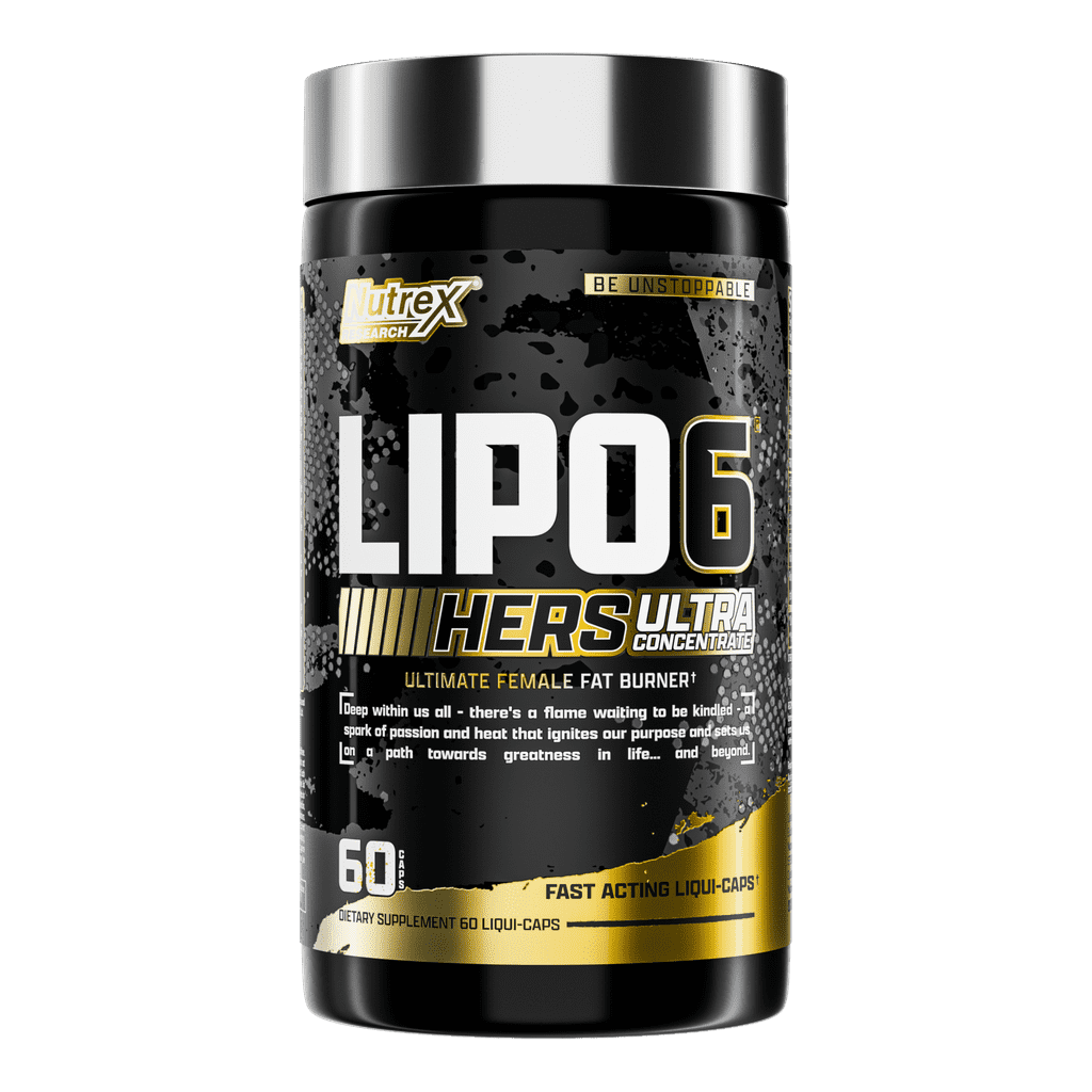 Nutrex Research Lipo-6 Black Hers Fat Burner 60 Capsules - Bodybuilding BD
