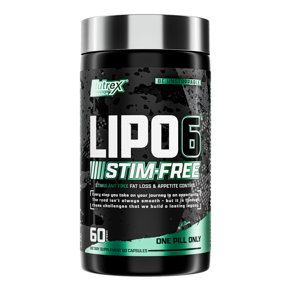 Nutrex Research Lipo - 6 Black STIM - Free UC 60 Capsules - Bodybuilding BD