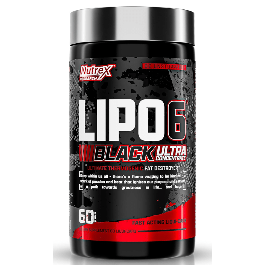 Nutrex Research Lipo - 6 Instance Black Ultra Concentrate 60 Capsule - Bodybuilding BD