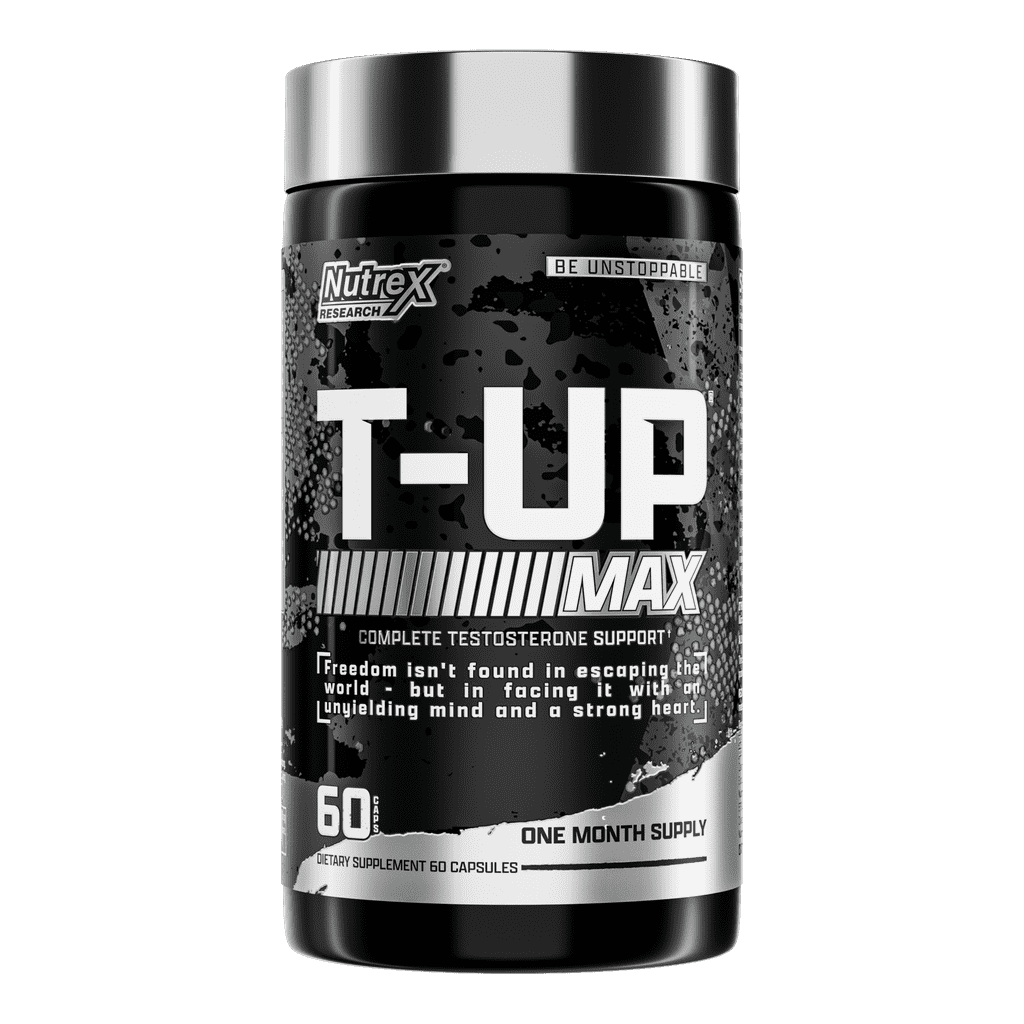Nutrex Research T-Up Max 60 Capsules Testosterone Advanced Performance & Recovery Support - Bodybuilding BD