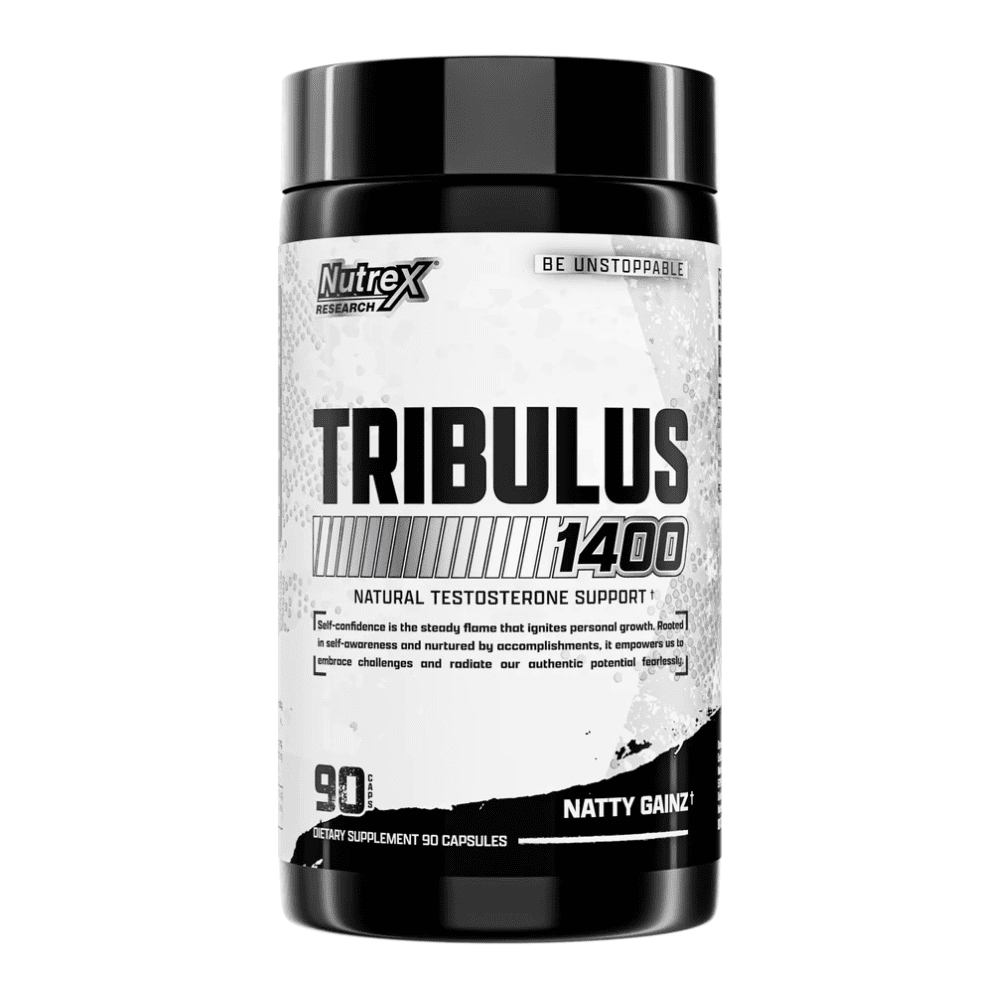 Nutrex Research Tribulus 90 Capsules, 1400 mg Testosterone Vitality Support - Bodybuilding BD