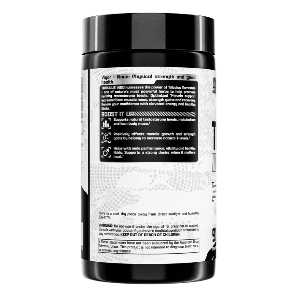 Nutrex Research Tribulus 90 Capsules, 1400 mg Testosterone Vitality Support - Bodybuilding BD