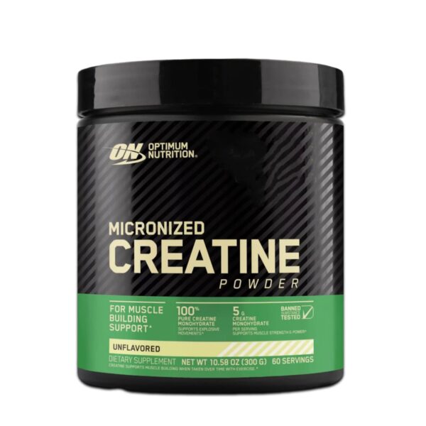 Optimum Nutrition Micronised Creatine Powder 60 Serving - Bodybuilding BD