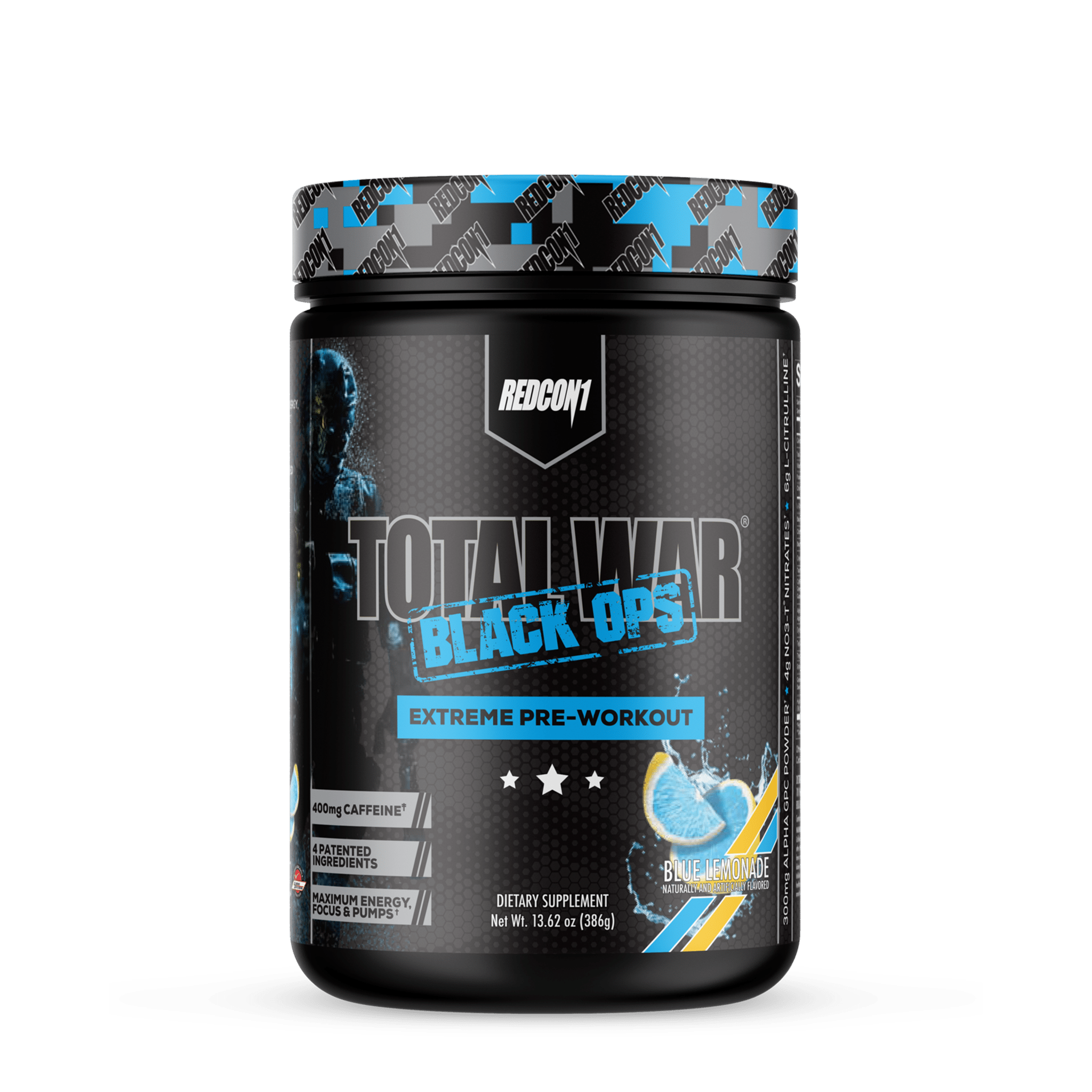 RedCon1 Total War Black Ops Pre - workout - Bodybuilding BD