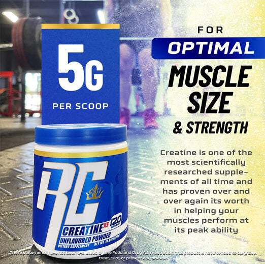 Ronnie Coleman Creatine 120 Serving - Bodybuilding BD
