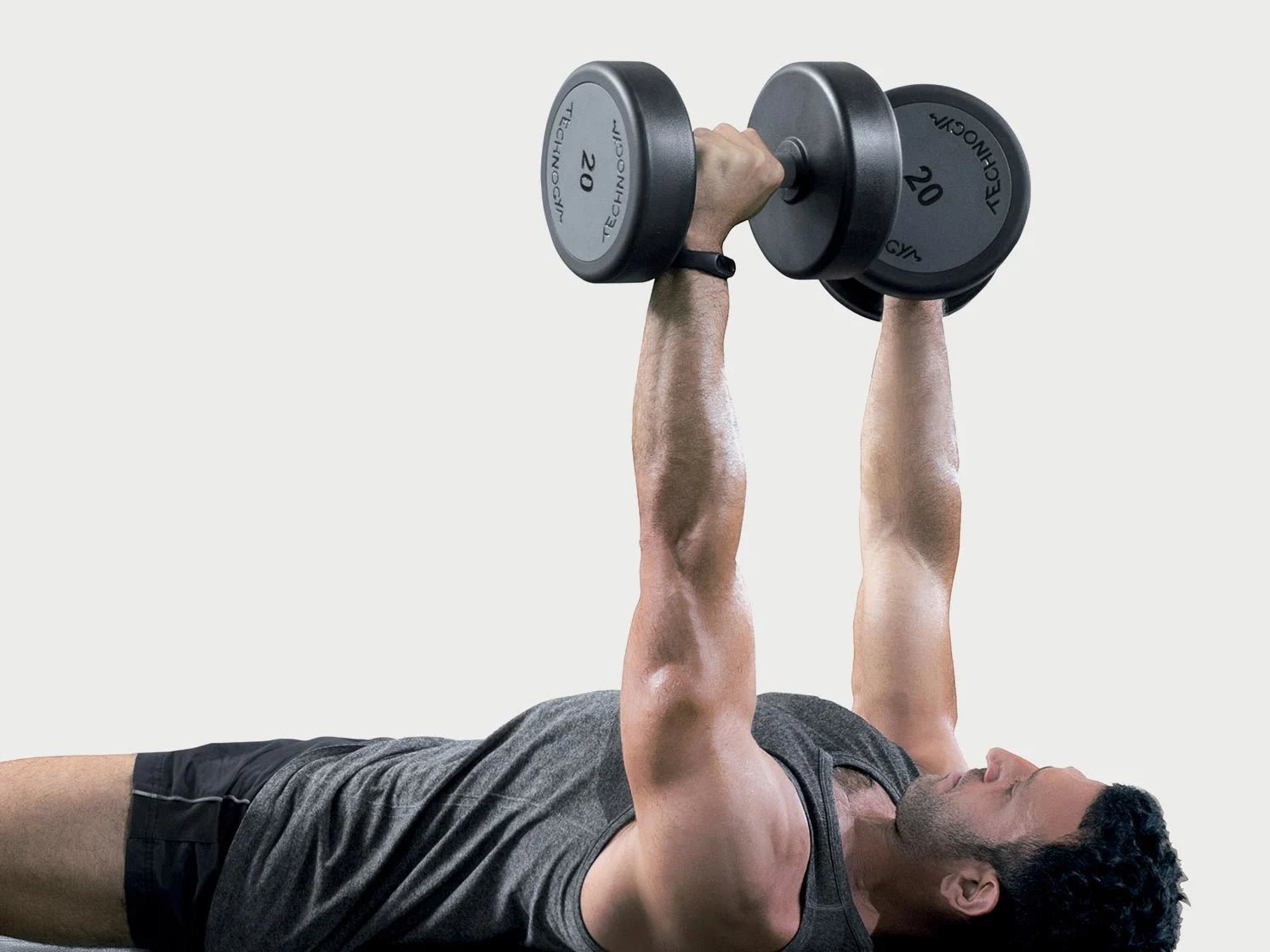 Technogym Dumbbells Free Weights - Bodybuilding BD