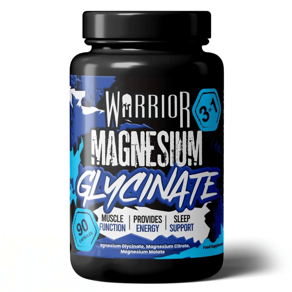 Warrior Magnesium Glycinate 3 - in - 1 (90 Capsules) - Bodybuilding BD
